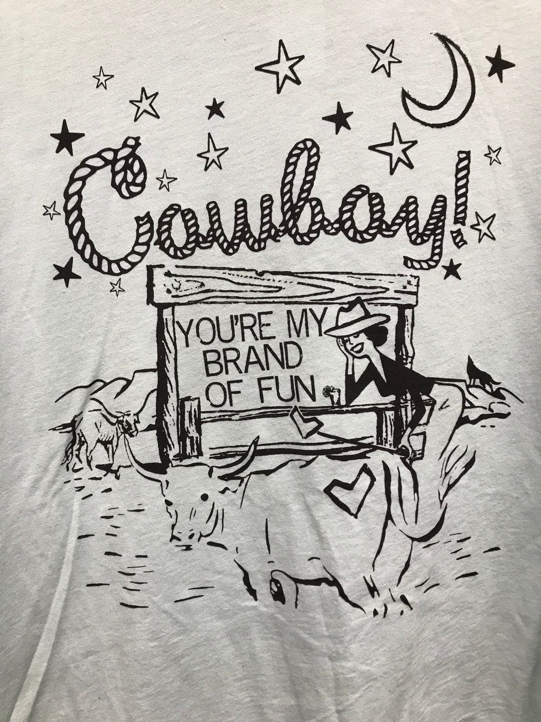 West 20 Cowboy! You're My Brand Of Fun Tee