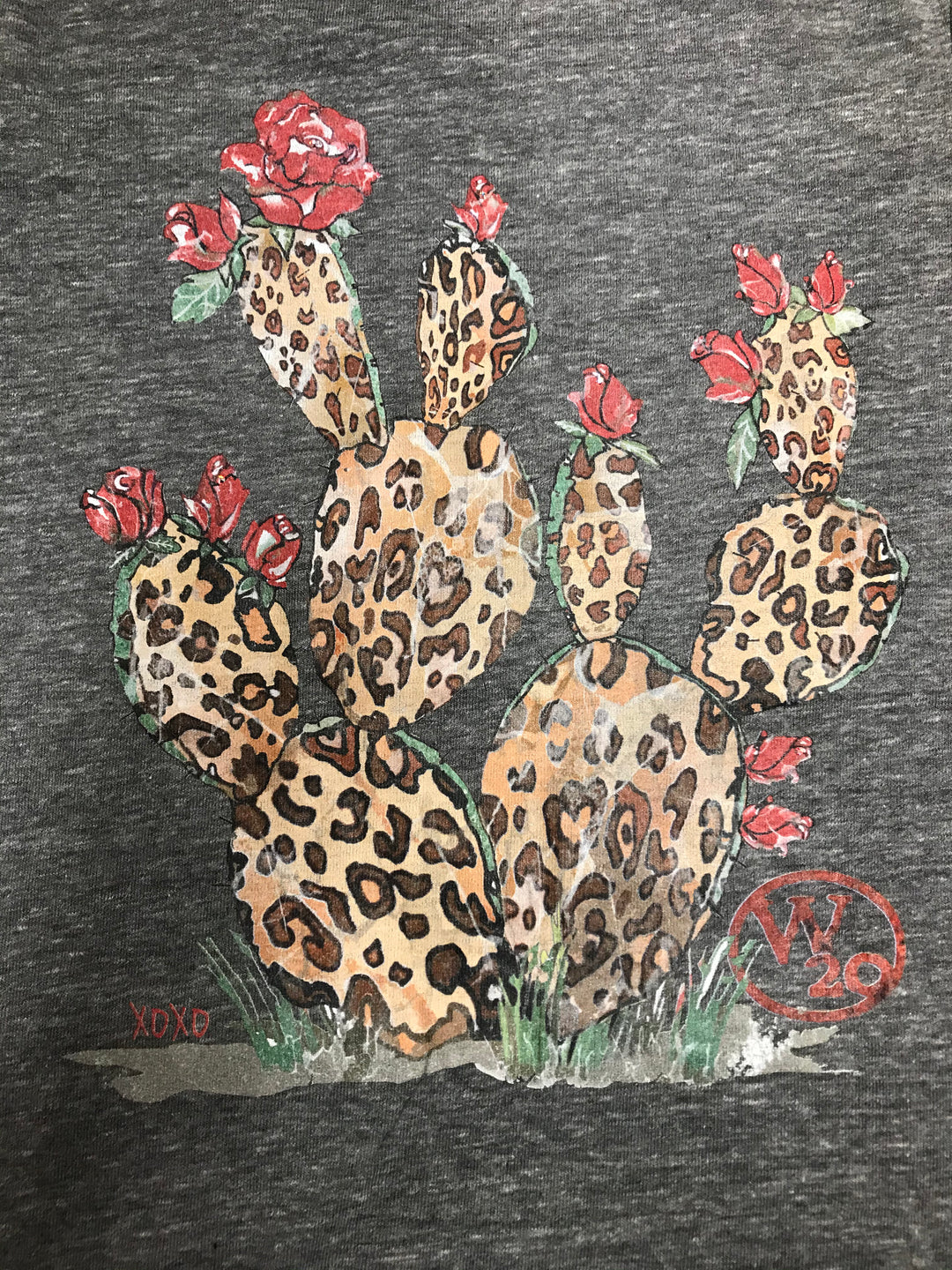 Cheetah Cactus Tee