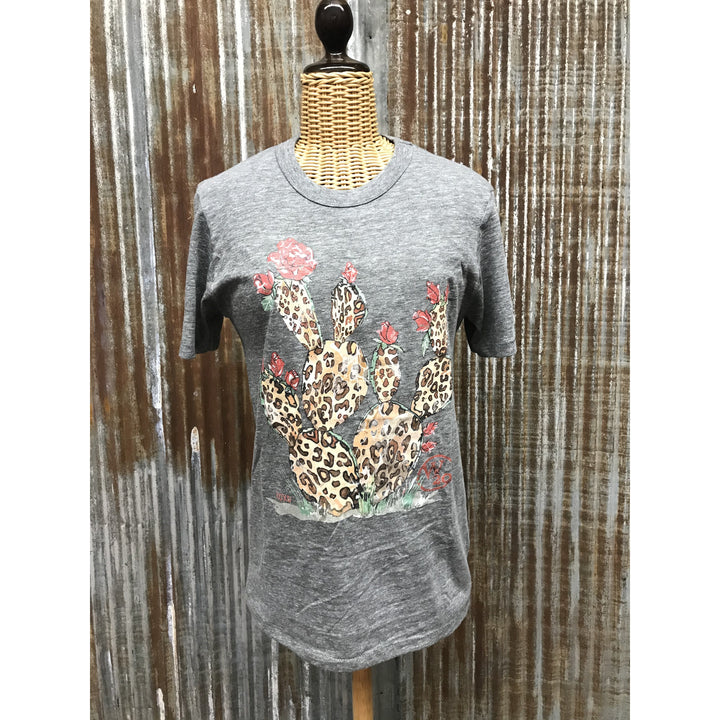 Cheetah Cactus Tee