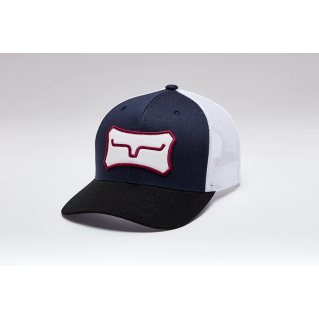 Kimes Ranch Navy Boneyard Trucker Hat