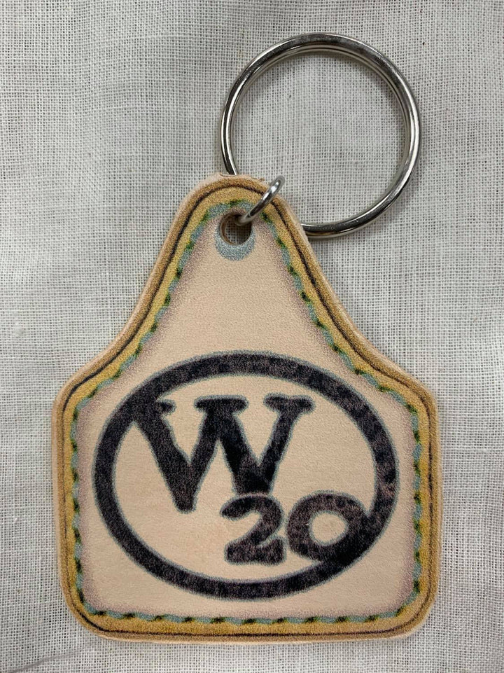 Custom West 20 Keychain