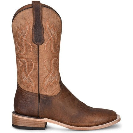 Circle G by Corral Men's Tan Embroidered Cowboy Boot