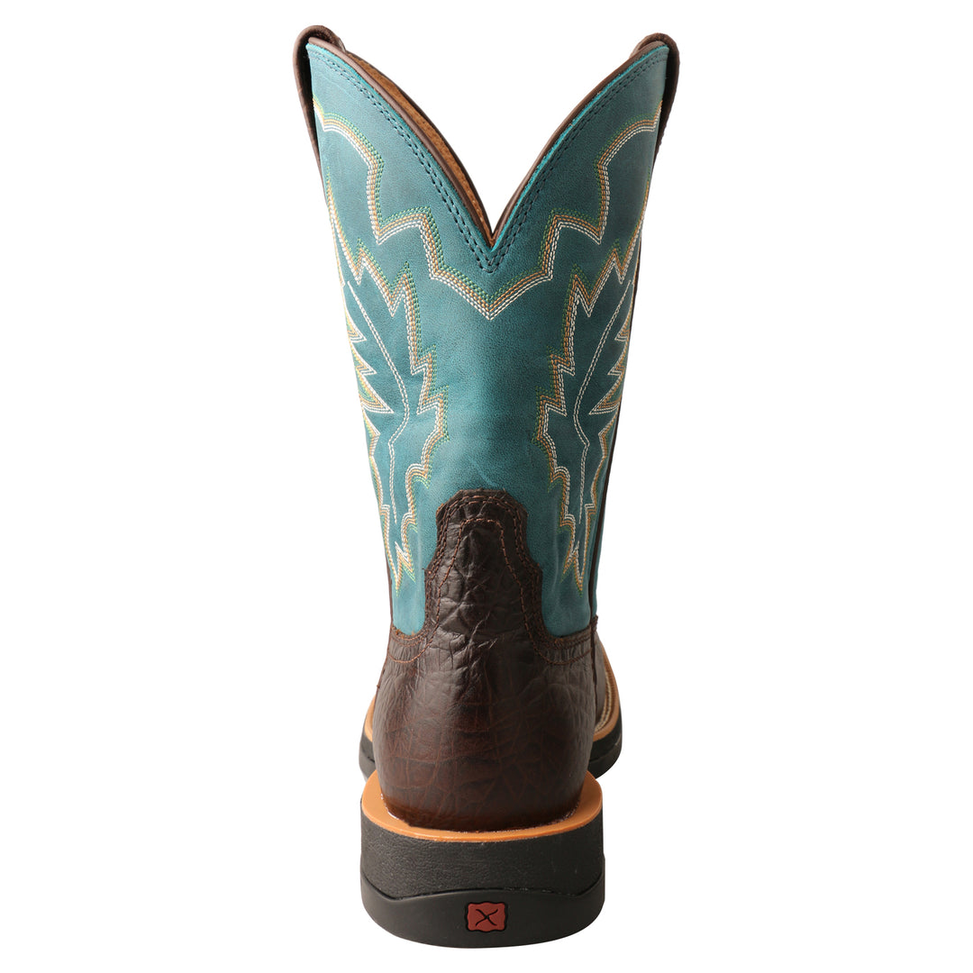 Twisted X Men's Tech X Boot-Chocolate and Teal