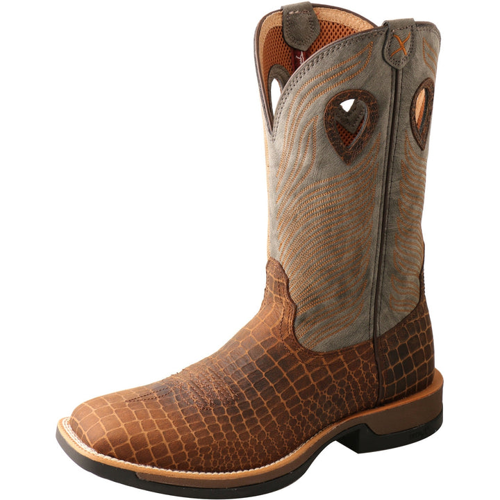 Twisted X Men's Tech X Boot-Brown and Grey