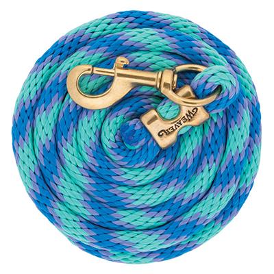 Weaver Leather Poly Lead Rope with Solid Brass 225 Snap - West 20 Saddle Co.