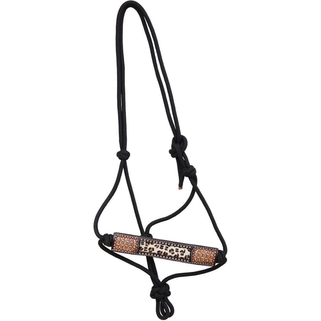 Rafter T Ranch Leopard Collection Rope Halter