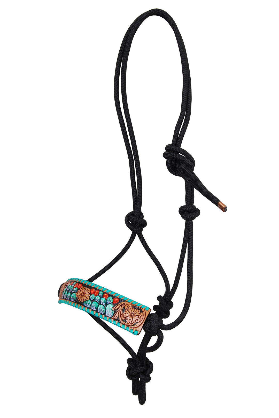 Rafter T Ranch Painted Cactus Rope Halter