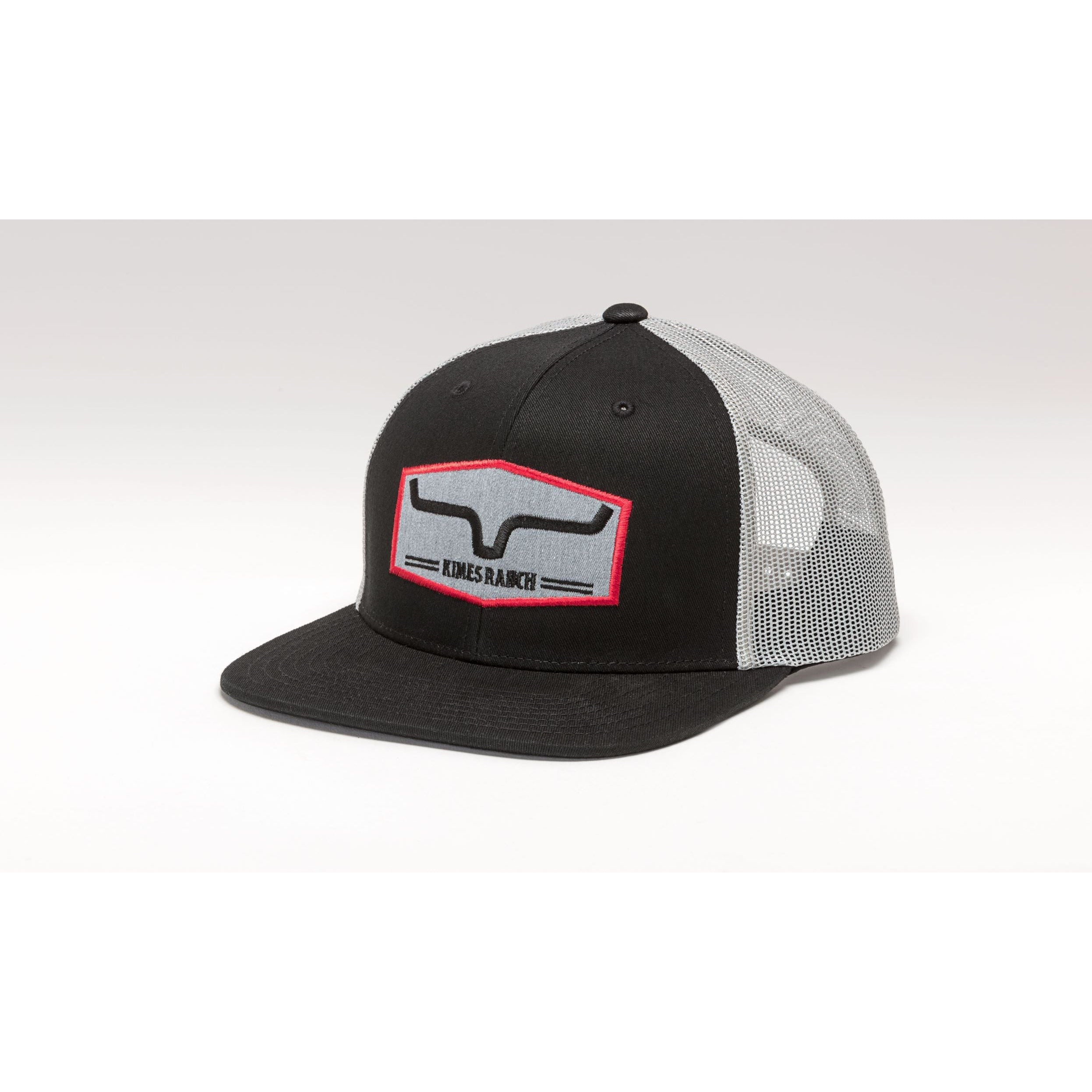 Kimes Ranch Black Replay Trucker Cap – West 20 Saddle Co.