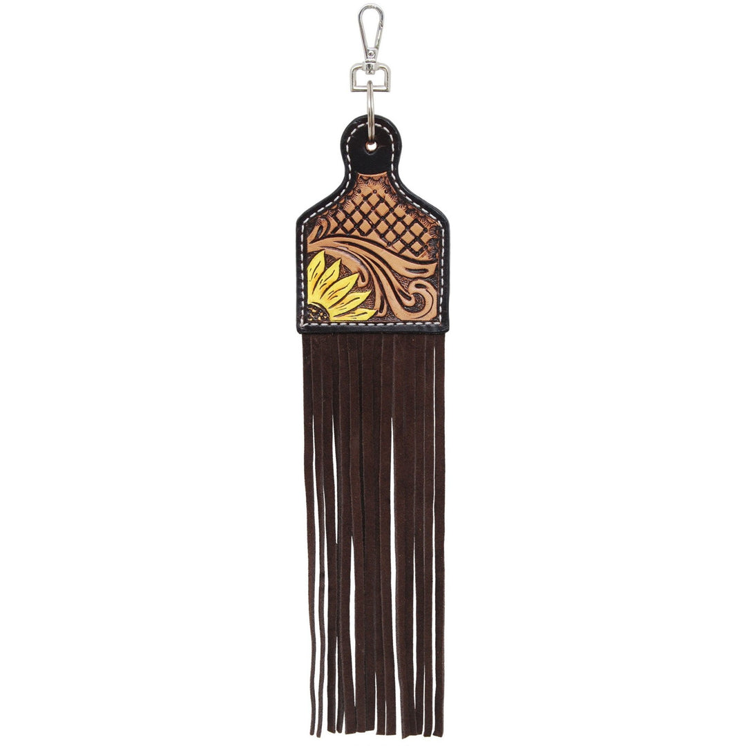 Rafter T Painted Sunflower Collection Saddle Charm