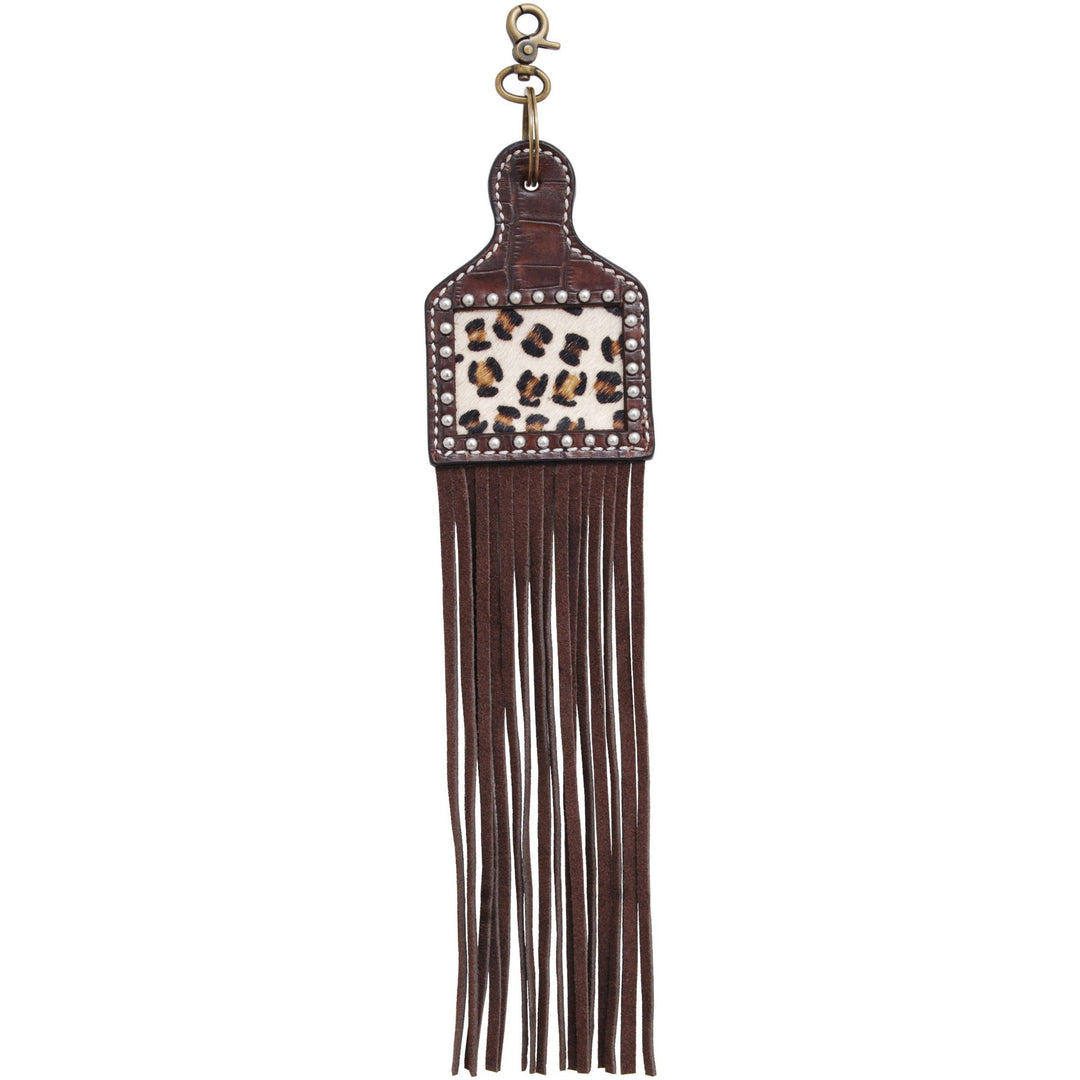 Rafter T Ranch Leopard Collection Saddle Charm