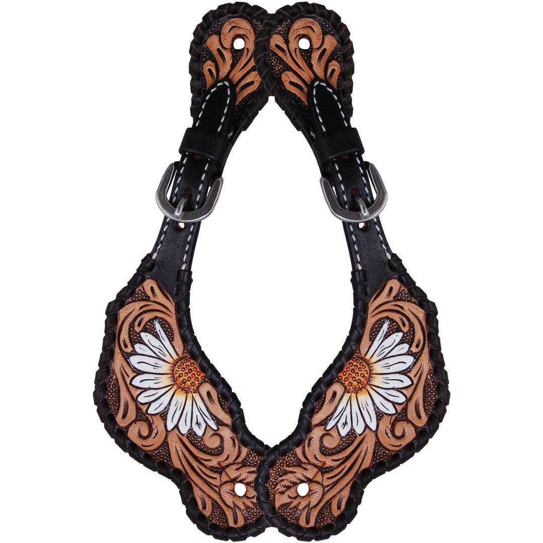 Rafter T Ranch Daisy Collection Ladies Spur Strap