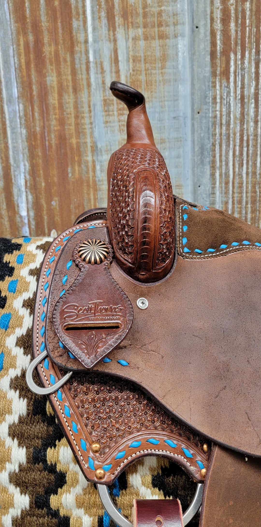 Scott Thomas Custom Barrel Saddle