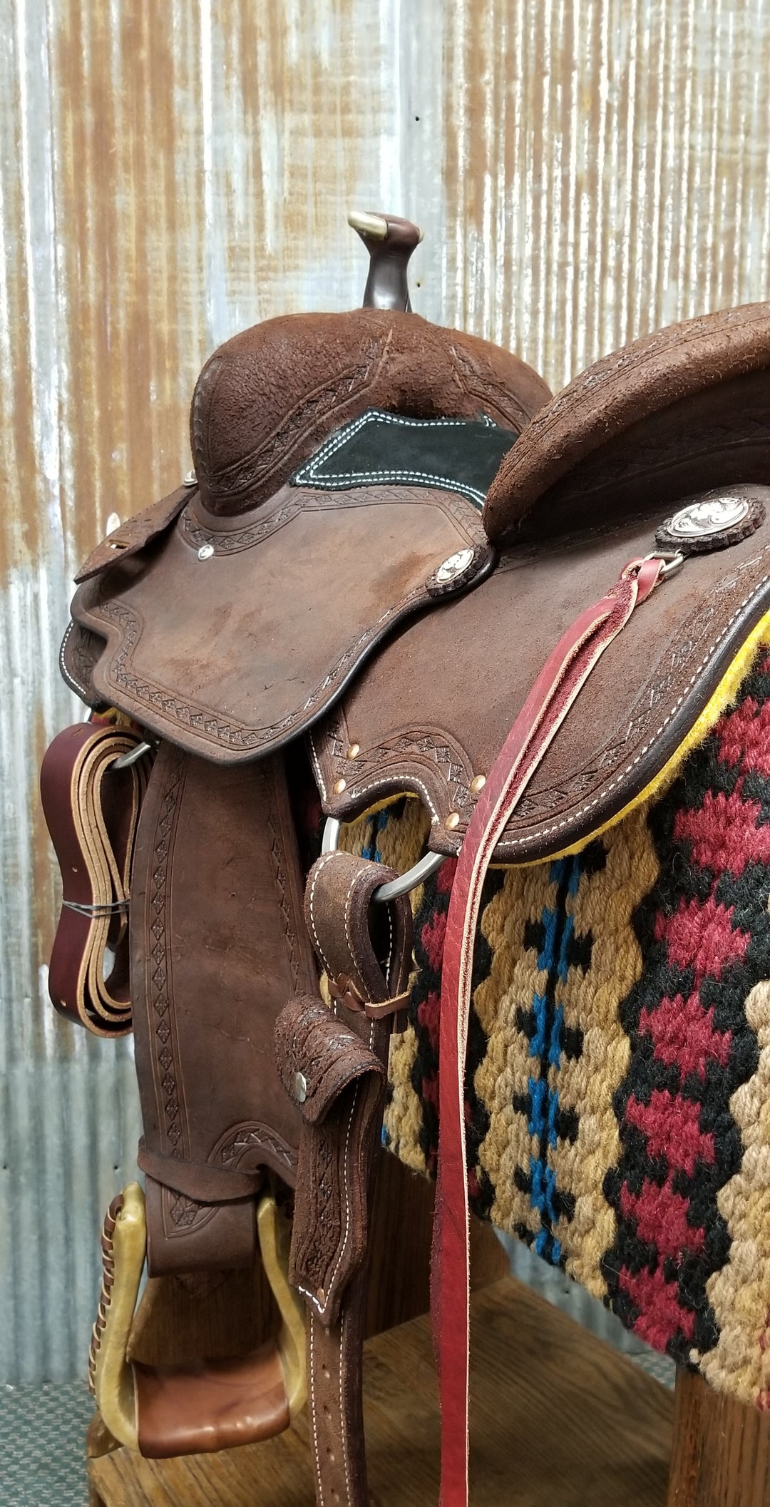 Scott Thomas 15.5" Custom All-Around Saddle