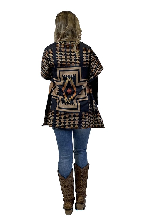 Express hot sale poncho sweater