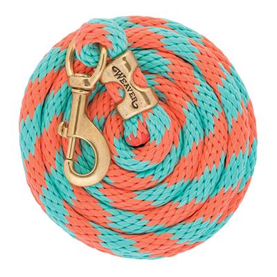 Weaver Leather Poly Lead Rope with Solid Brass 225 Snap - West 20 Saddle Co.