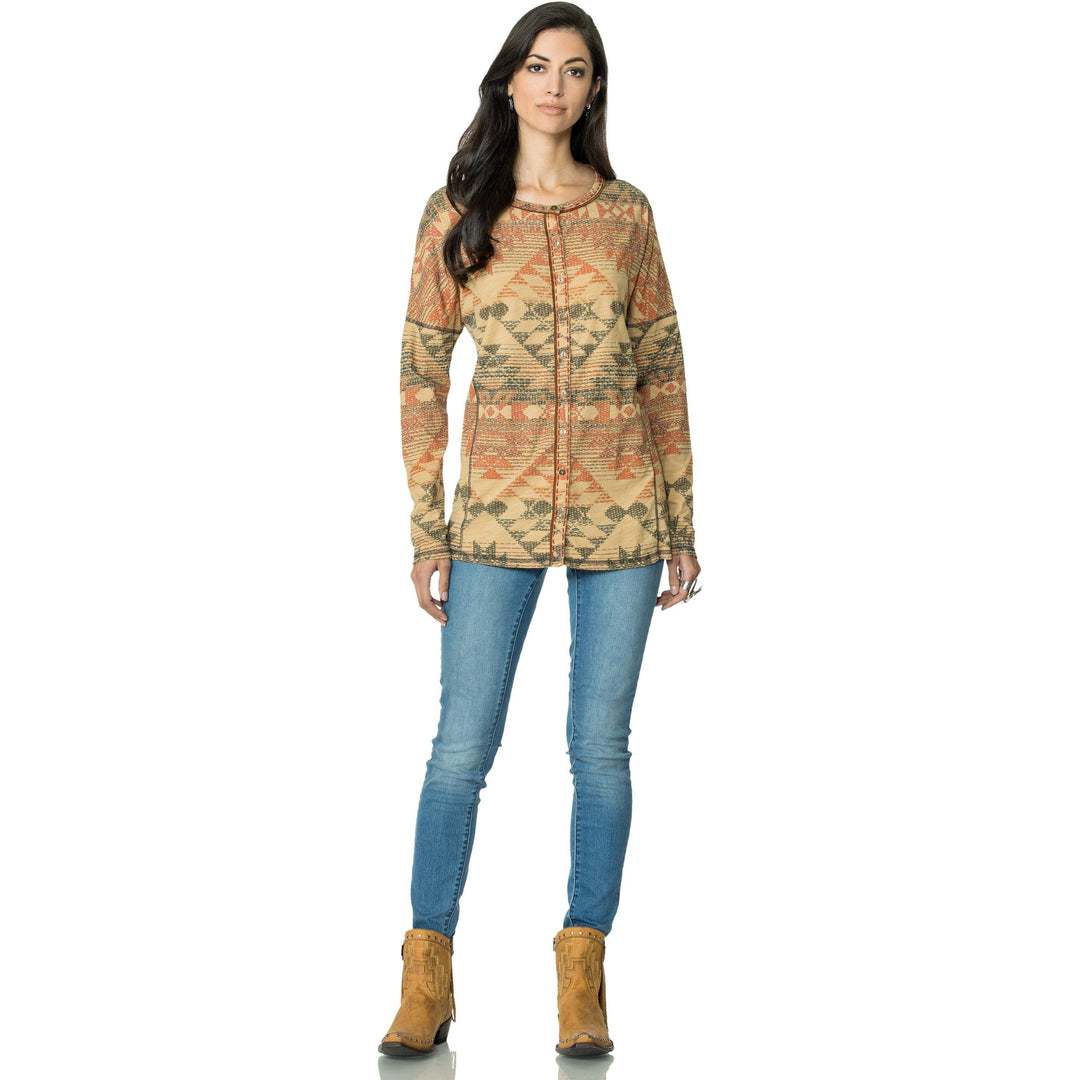 Double D Ranchwear Yellowstone Camp Blanket Top