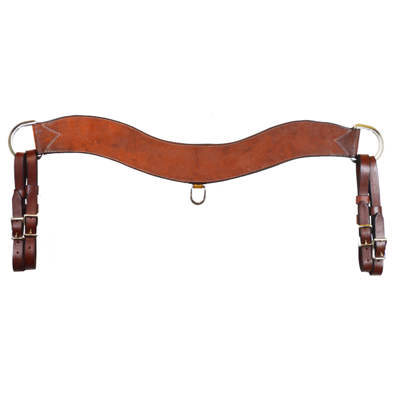 Oiled Rough Out Leather Tripping Collar
