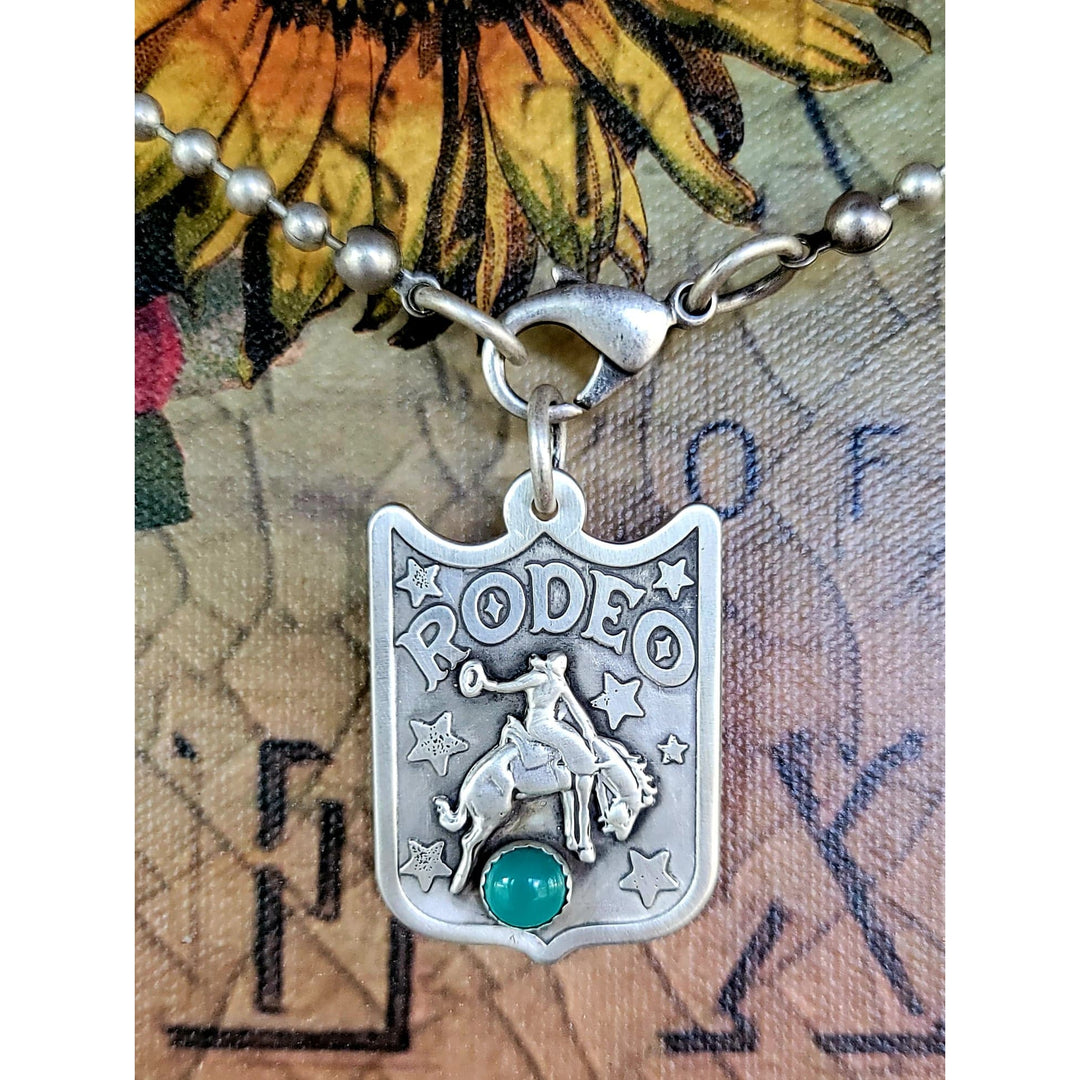 TroubleMaker Rodeo Shield Necklace
