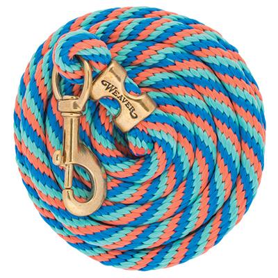 Weaver Leather Poly Lead Rope with Solid Brass 225 Snap - West 20 Saddle Co.