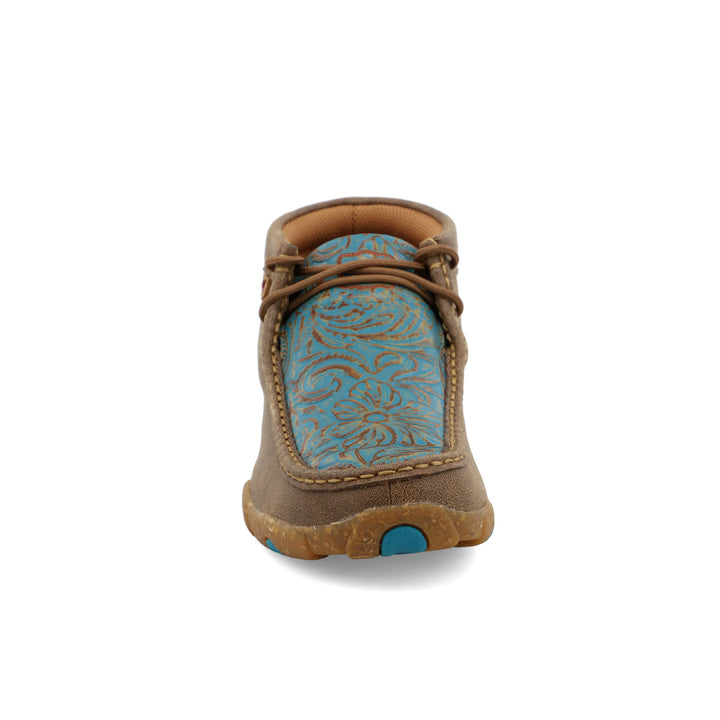 Twisted X Women's Chukka Driving Moc-Bomber and Turquoise