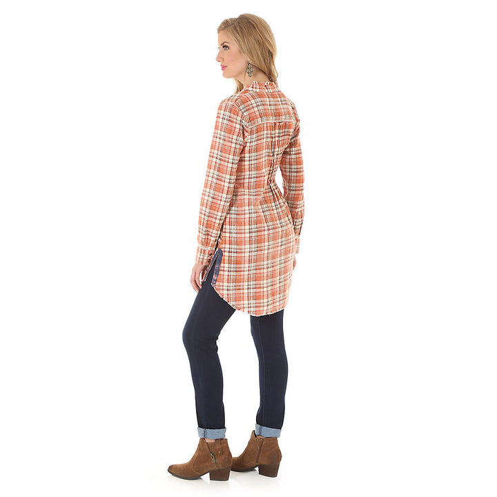 Wrangler Women's Long Sleeve Tunic - West 20 Saddle Co.
