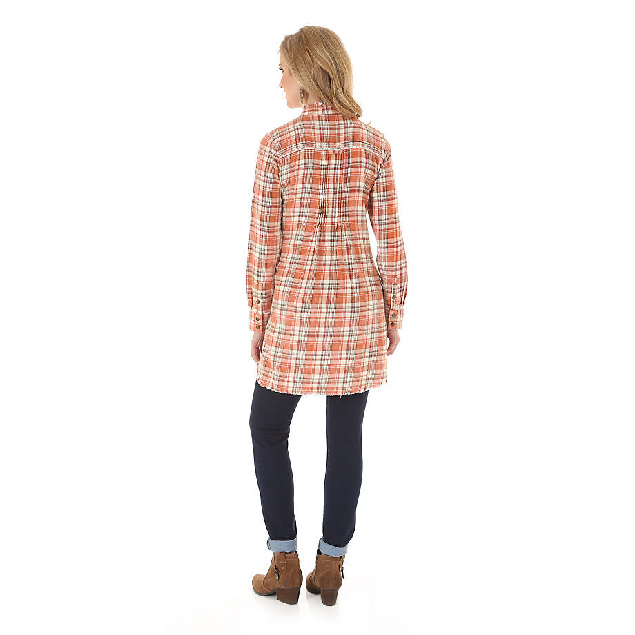 Wrangler Women's Long Sleeve Tunic - West 20 Saddle Co.