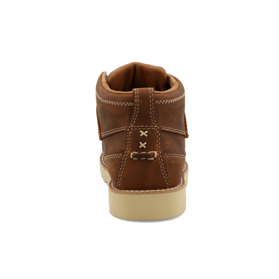 Twisted X Kid's Wedge Sole Boot-Oiled Saddle