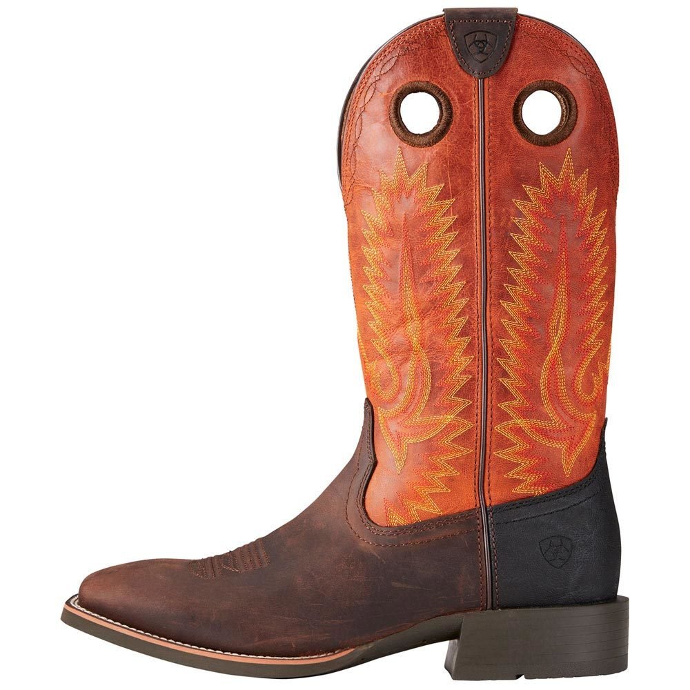 Plain square deals toe cowboy boots