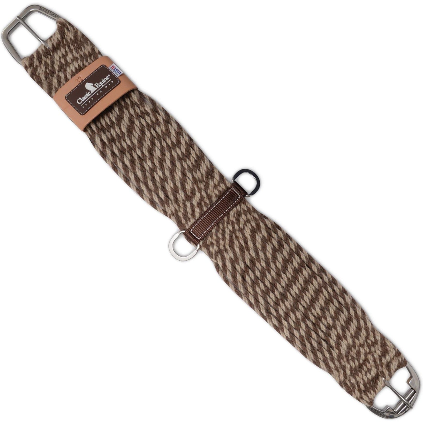 Classic Equine Alpaca/Mohair Straight Cinch – West 20 Saddle Co.