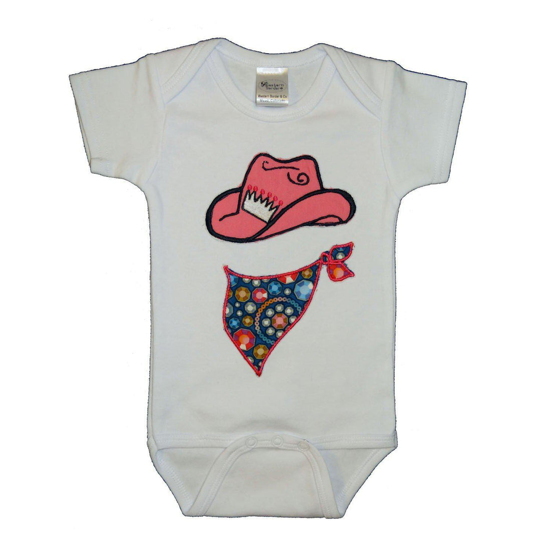 Western Border and Co. Cowgirl Sparkle Onesie - West 20 Saddle Co.