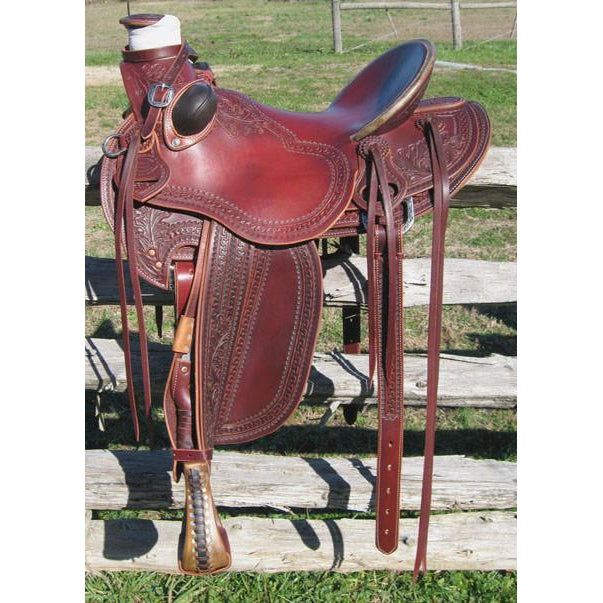 RW Bowman Mike Branch Wade Rancher Saddle - West 20 Saddle Co.
