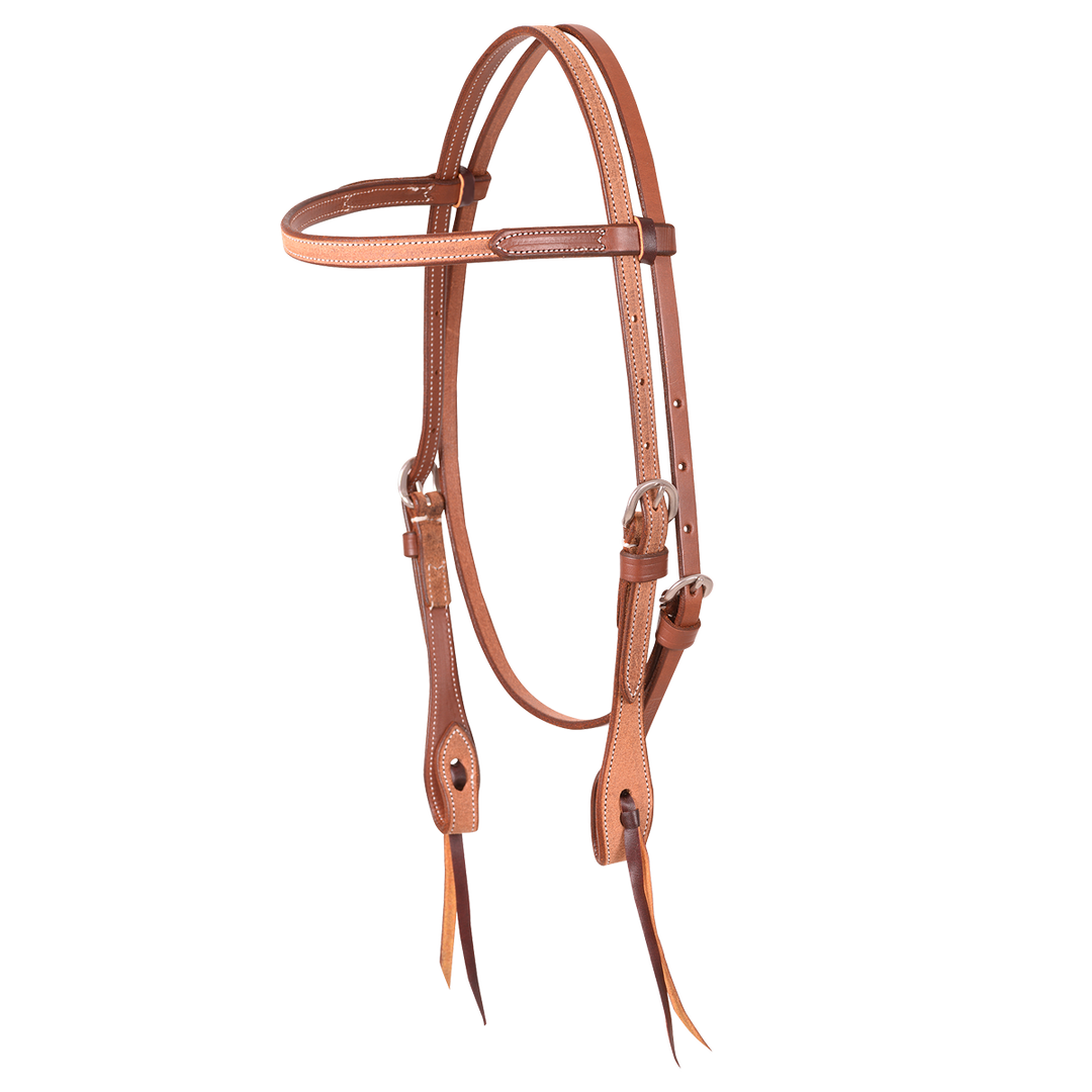 Martin Roughout Browband Headstall - West 20 Saddle Co.