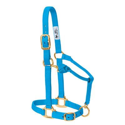 Weaver Leather Original Adjustable Chin and Throat Snap Halter, 1" Large Horse or 2-Year-Old Draft - West 20 Saddle Co.
