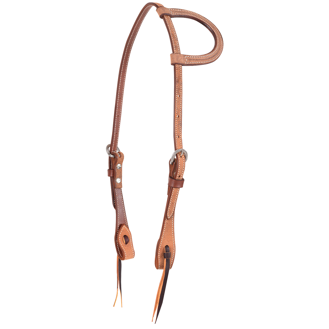 Martin Roughout Slip Ear Headstall - West 20 Saddle Co.