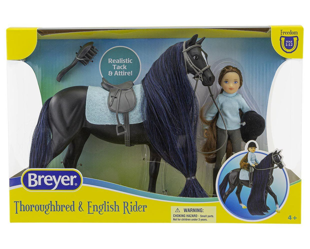 Breyer Horse Jet & English Rider, Charlotte
