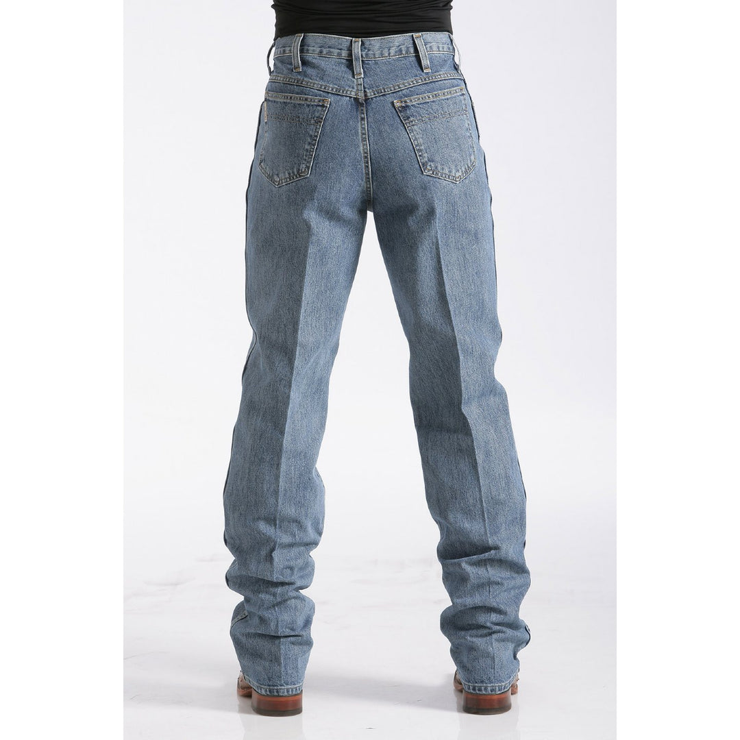 Cinch Men's Relaxed Fit Green Label Jean - Medium Stonewash - West 20 Saddle Co.