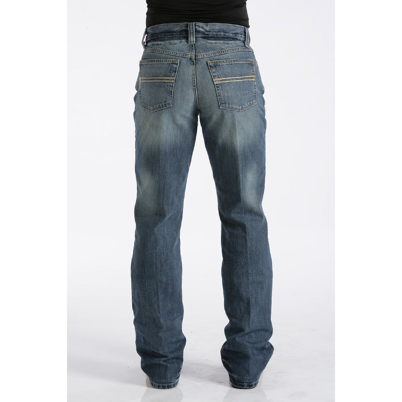 Cinch Men's Relaxed Fit Carter Jean - Medium Stonewash - West 20 Saddle Co.
