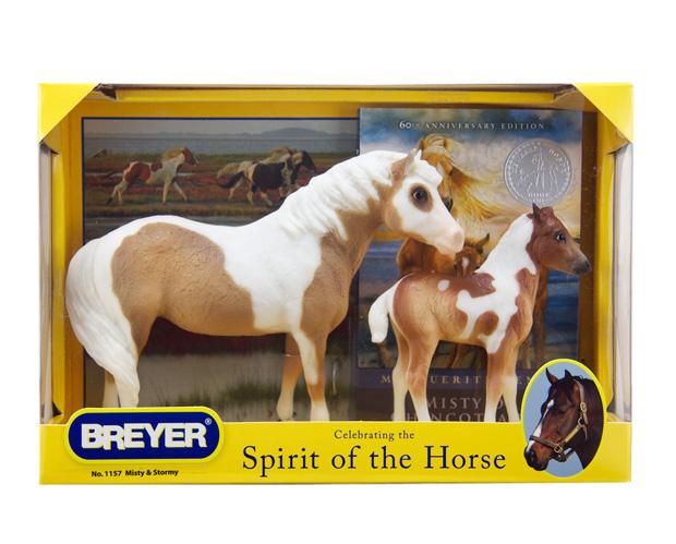 Breyer Misty & Stormy-Models and Book Set