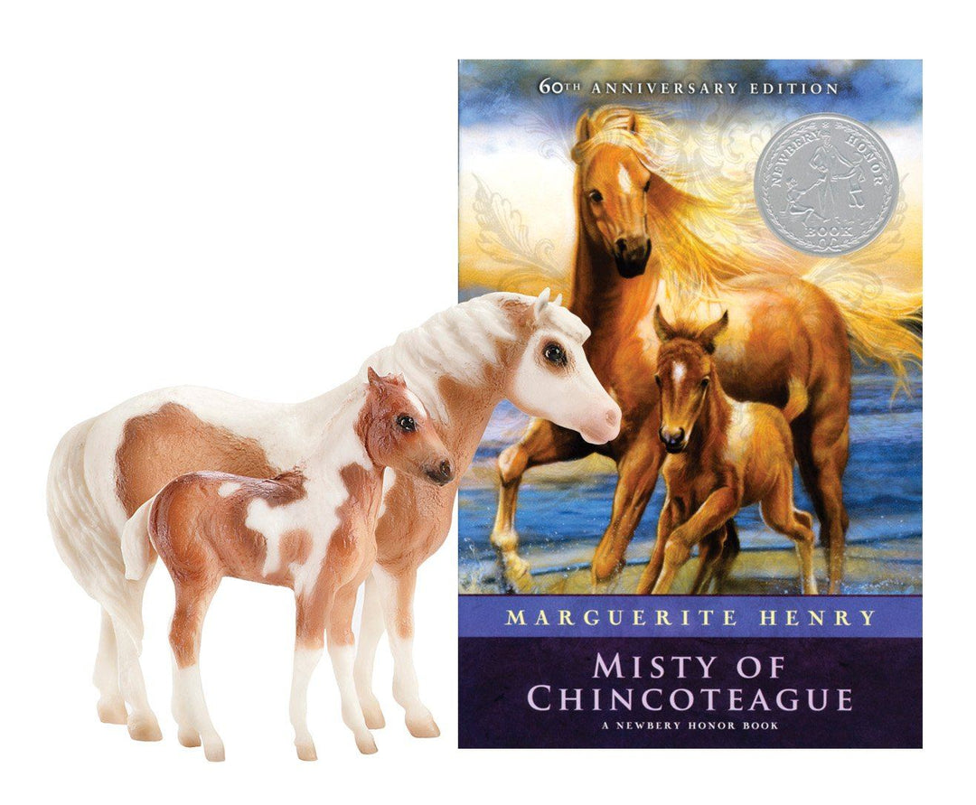 Breyer Misty & Stormy-Models and Book Set