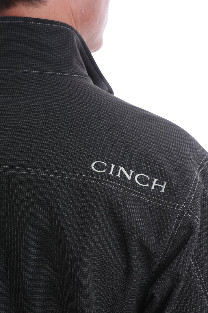 Cinch Men's Concealed Carry Bonded Jacket-Black/Silver
