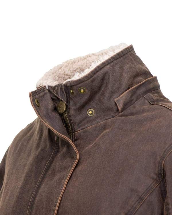 Outback Trading Women's Woodbury Jacket-Brown