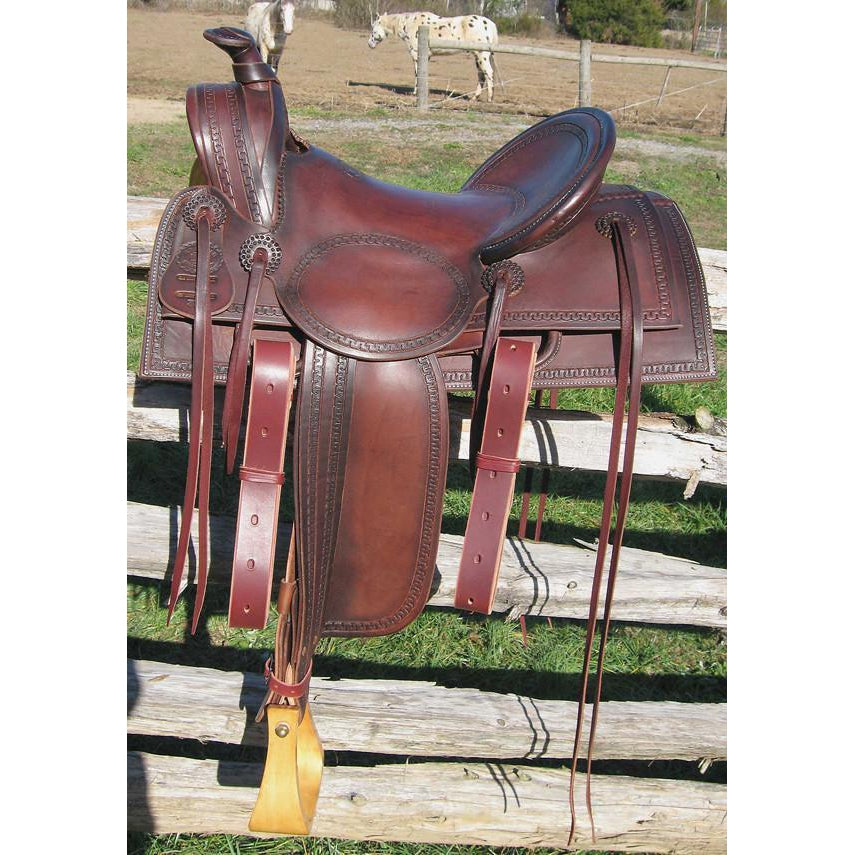 RW Bowman Mounted Shooter Saddle - West 20 Saddle Co.