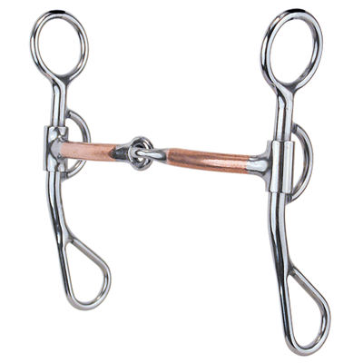 Reinsman  Argentine 3/8" Smooth Copper Snaffle - West 20 Saddle Co.