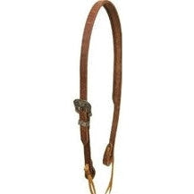 Cowperson 3/4 Inch Slit Ear Headstall (Alternate Buckle Options)