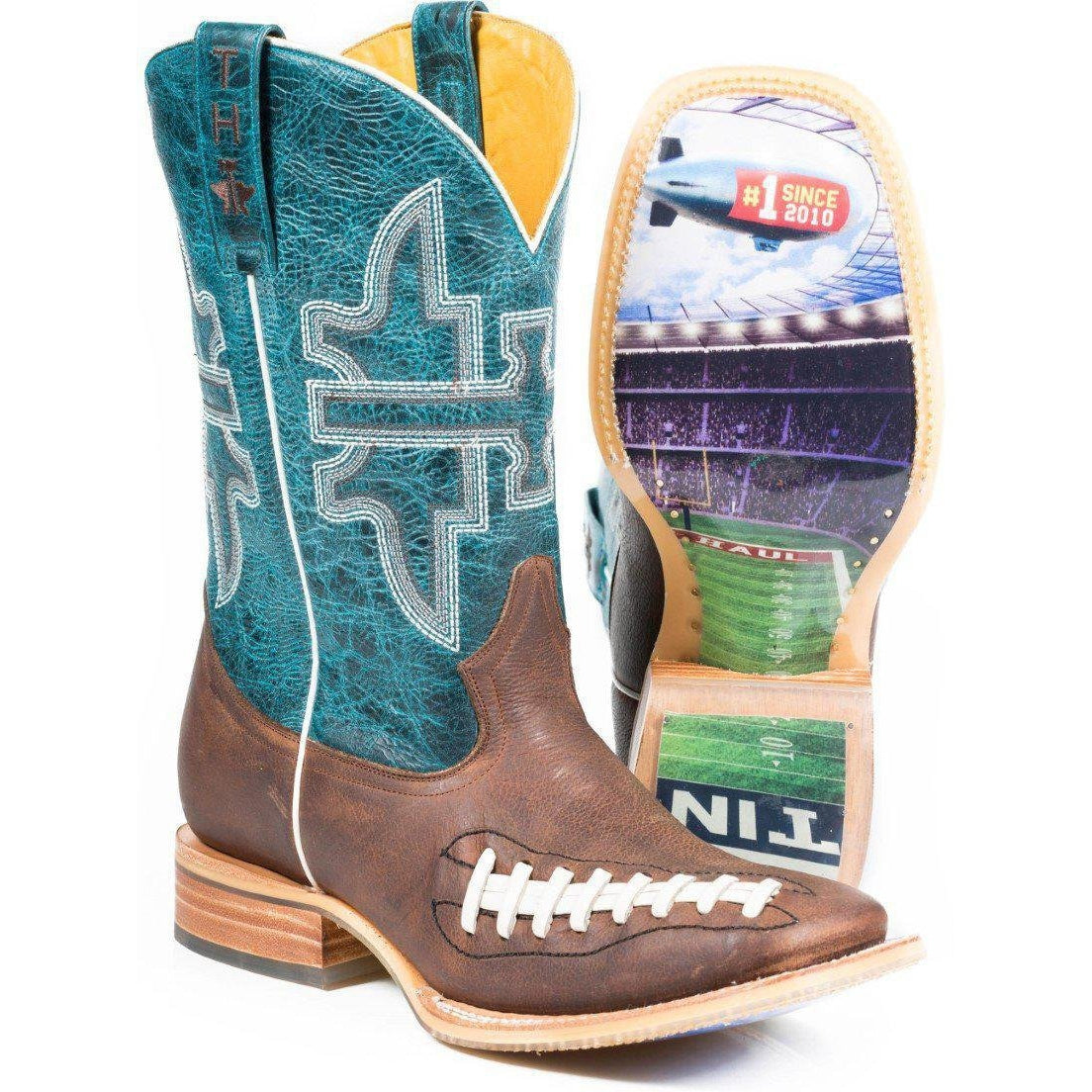 Tin Haul Football Stadium Men's Boot - West 20 Saddle Co.