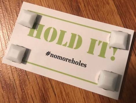 Hold It! Magnetic Number Holders